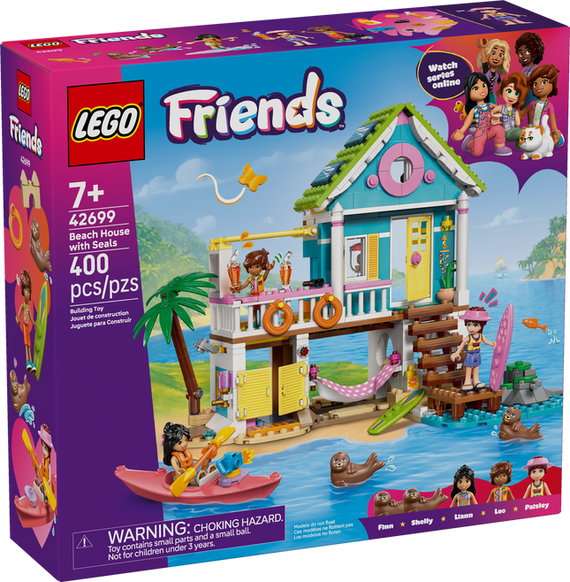 Lego Friends 42699 La maison sur la plage et les phoques