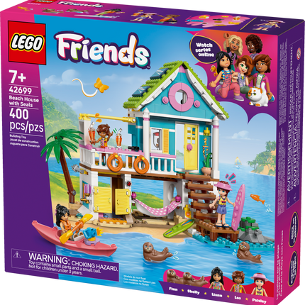 Lego Friends 42699 Beach House and Seals