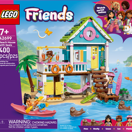 Lego Friends 42699 Beach House and Seals