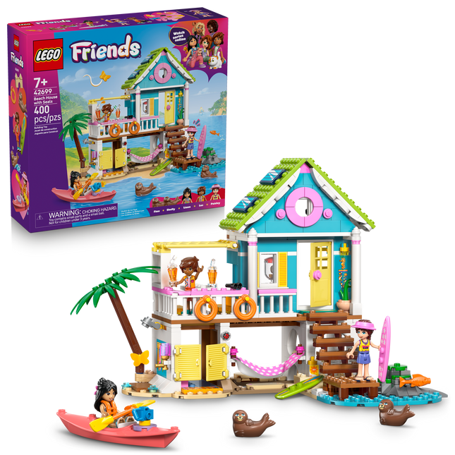 Lego Friends 42699 La maison sur la plage et les phoques