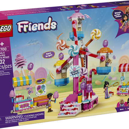 LEGO® Friends Candy Floss and Cupcake Ferris Wheel 42700