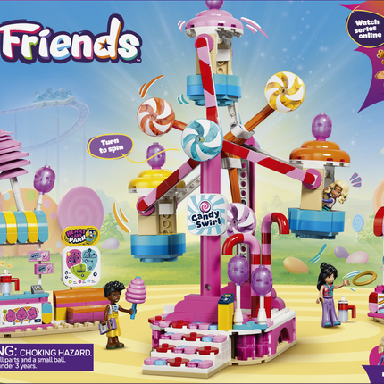 LEGO® Friends Candy Floss and Cupcake Ferris Wheel 42700