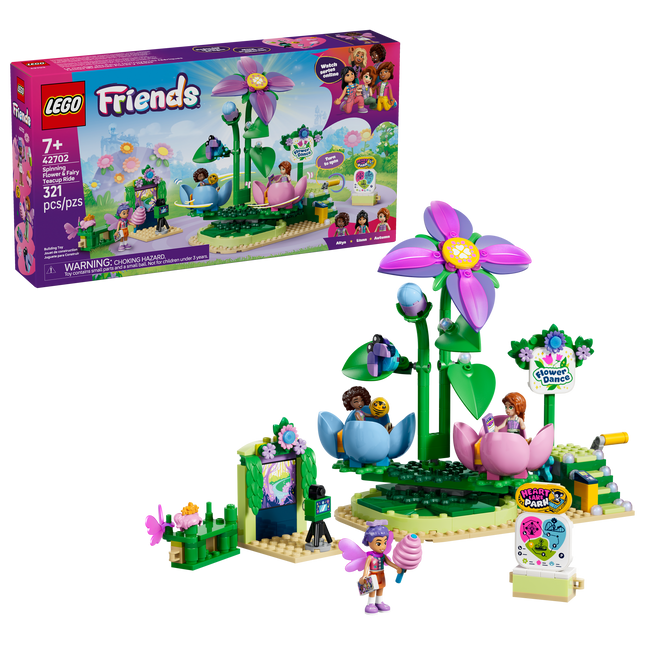 LEGO® Friends Magical Musical Spinning Flower Carousel – Toy – 42702
