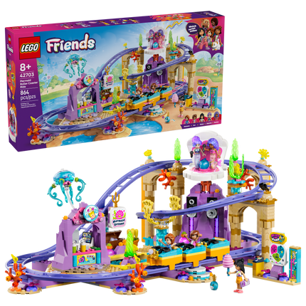 LEGO® Friends Mermaid Roller Coaster, Building Toy 42703
