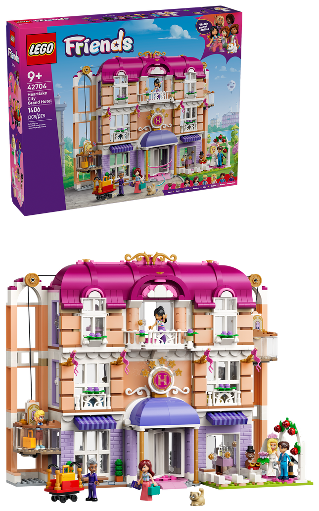 LEGO® Friends Heartlake City Grand Hotel 42704