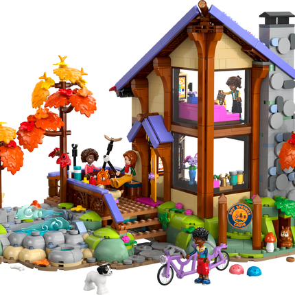 LEGO® Friends Autumn Cozy Cabin – Building Toy – 42705