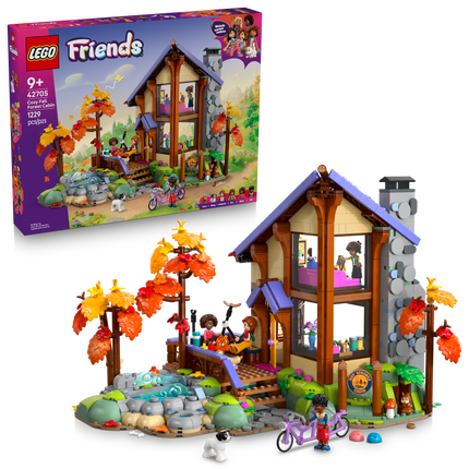 LEGO® Friends Autumn Cozy Cabin – Building Toy – 42705