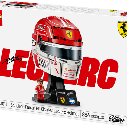 Lego Editions Formula 1 43014 Charles Leclerc's Scuderia Ferrari HP Helmet