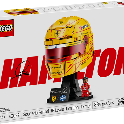 Lego Editions Formula 1 43022 Le casque Scuderia Ferrari HP de Lewis Hamilton