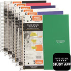 Mead Five Star 5-Subject Notebook, 8.5 x 11 in., 400 Pages