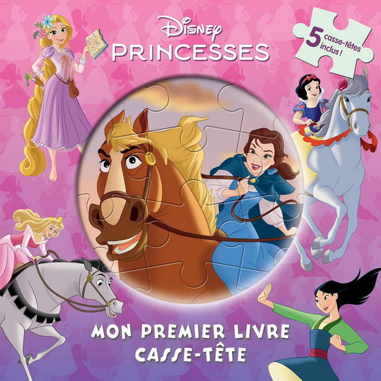 Disney Princesses 2025 - Mon premier livre casse-tête