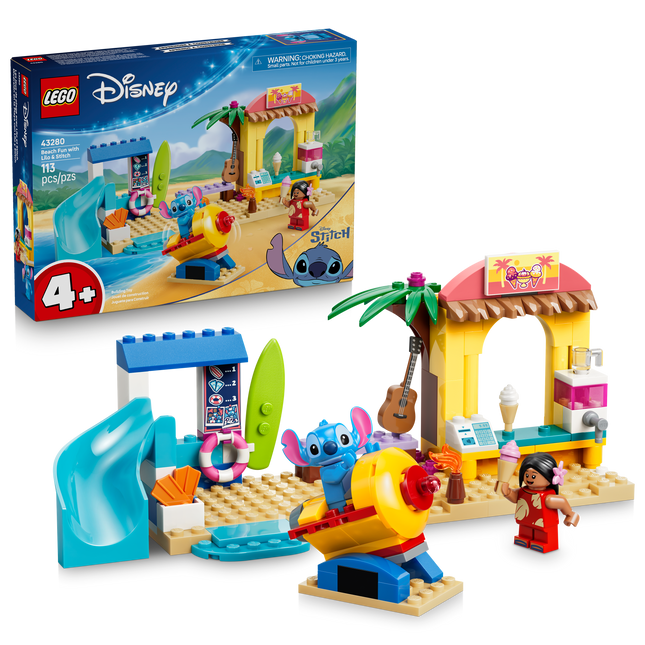 LEGO® ǀ Disney Lilo & Stitch's Beach Fun 43280