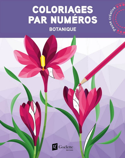 Coloriages par numéros : botanique