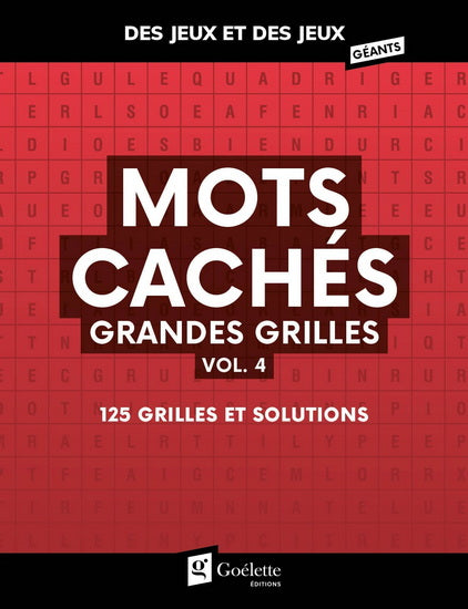 Mots cachés grandes grilles #04