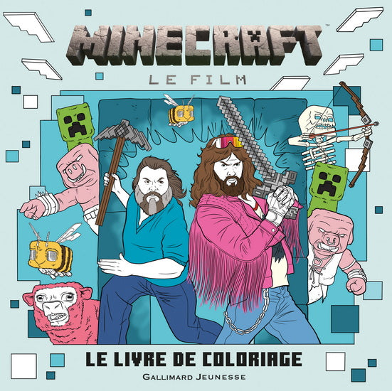 Minecraft, le film : le livre de coloriage officiel