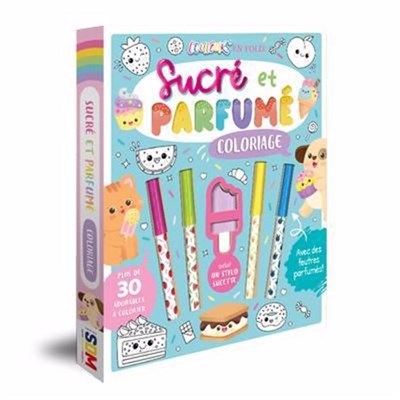 Sucré et parfumé : coloriage cof.