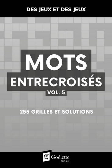 Mots entrecroisés #05