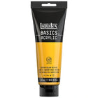 Peinture Acrylique Basic(Md) De Liquitex, Nuance De Jaune De Cadmium Foncé, 250 Ml