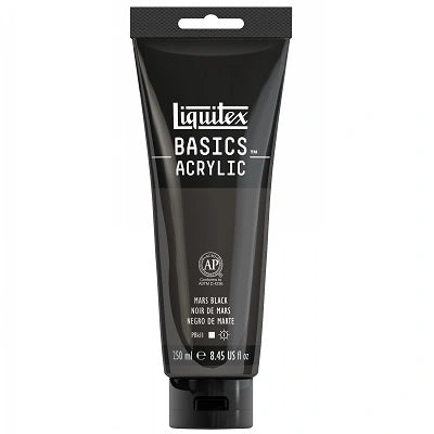 Peinture Acrylique Basic(Md) De Liquitex, Noir De Mars, 250 Ml