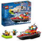 Lego city 60373 fire rescue boat 5+ | 144pcs
