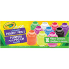Washable neon paint for children - 10 colors 