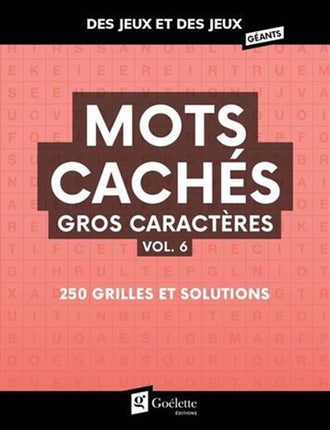 Mots cachés gros caractères #06