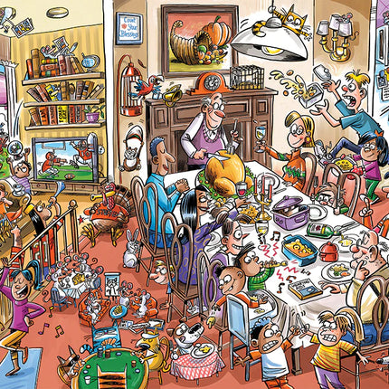 C-T Cobble DoodleTown: Ensemble de Thanksgiving | 1000 pièces
