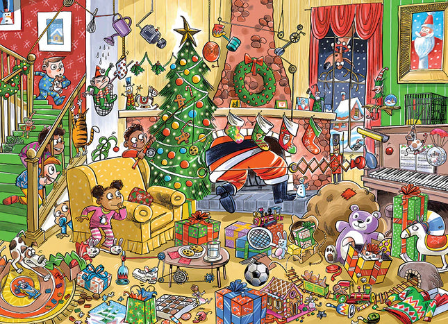 C-T Cobble DoodleTown : Attraper le Père Noël | 1000 pièces