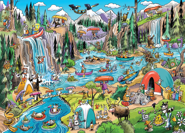 C-T Cobble DoodleTown : Portage Pandemonium | 1 000 pièces