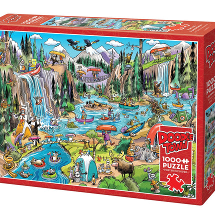 C-T Cobble DoodleTown : Portage Pandemonium | 1 000 pièces