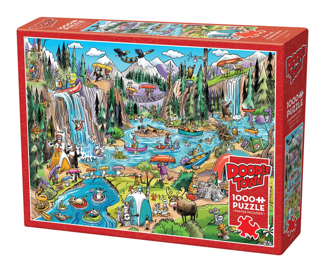 C-T Cobble DoodleTown : Portage Pandemonium | 1 000 pièces