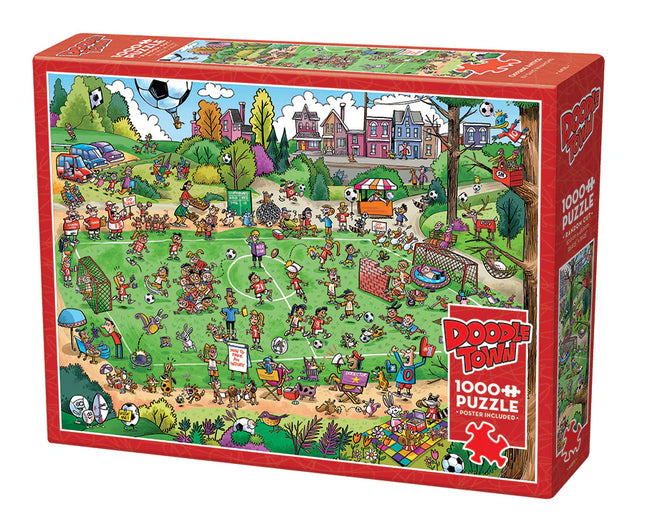 C-T Cobble DoodleTown: Offside Antics |1000 Piece