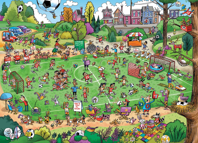 C-T Cobble DoodleTown: Offside Antics |1000 Piece
