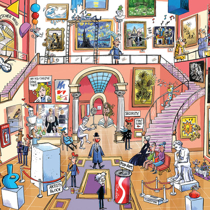 C-T Cobble Hill Doodletown: Museum Mischief | 1000 Piece