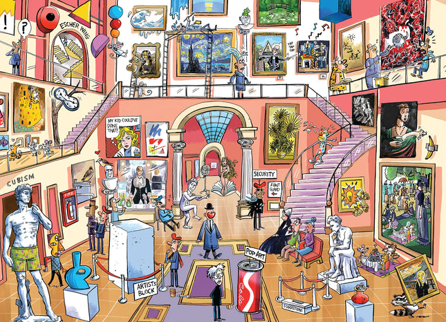 C-T Cobble Hill Doodletown: Museum Mischief | 1000 Piece