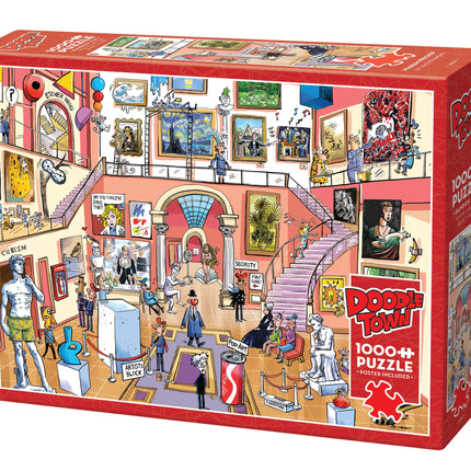 C-T Cobble Hill Doodletown: Museum Mischief | 1000 Piece