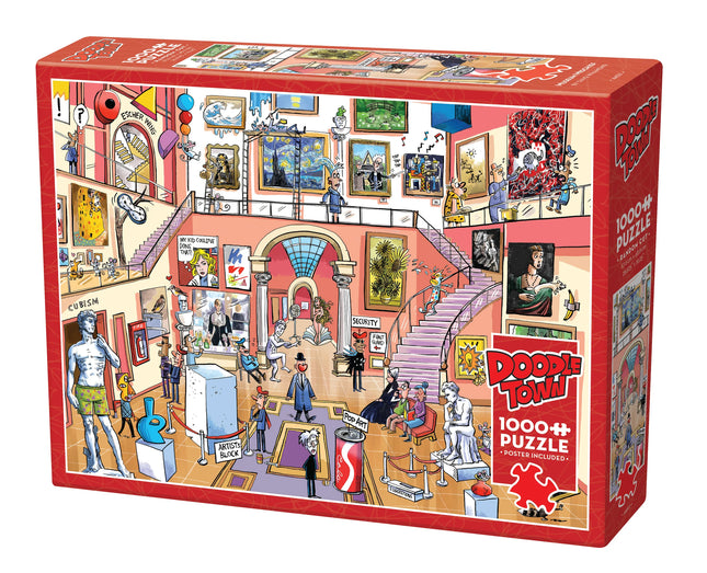 C-T Cobble Hill Doodletown: Museum Mischief | 1000 Piece