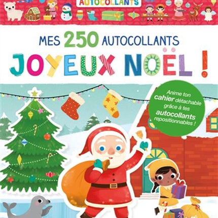 My 250 Merry Christmas stickers!