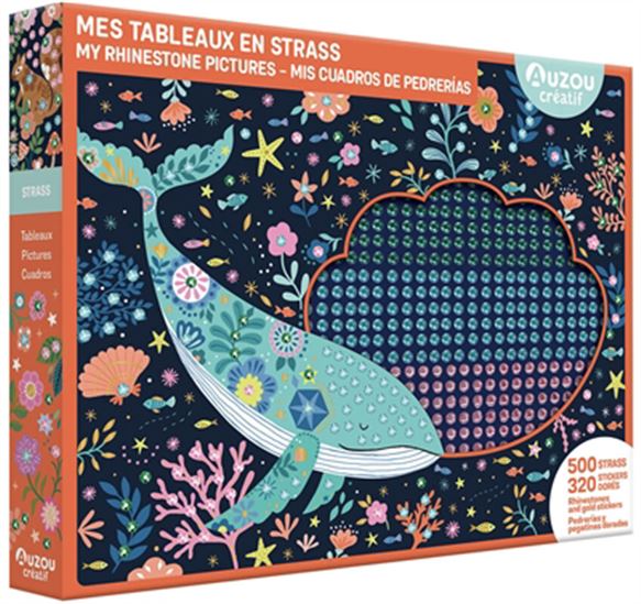 Mes tableaux en strass - Auzou créatif