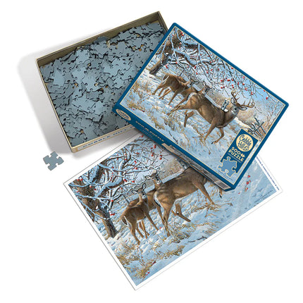 CT Cobble Winter Deer | 500 pieces 