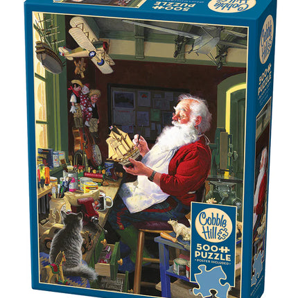 CT Cobble Santa's Workbench | 500 Pieces 