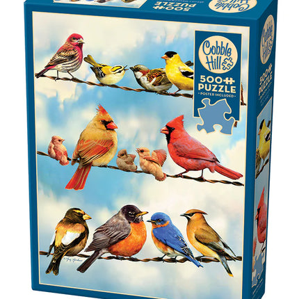 CT Cobble Birds on a Wire | 500 pieces 