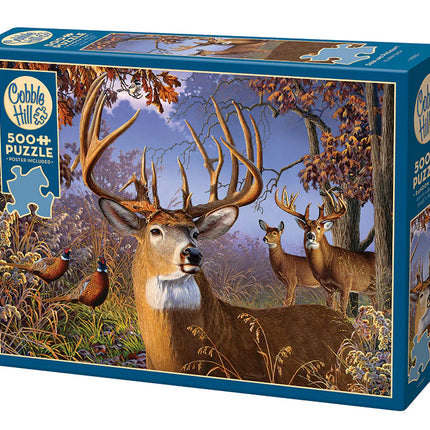 C-T Cobble Cerf et faisan | 500 pièces