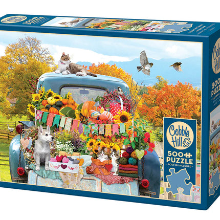 CT Cobble Autumn Country Truck | 500 Pieces 