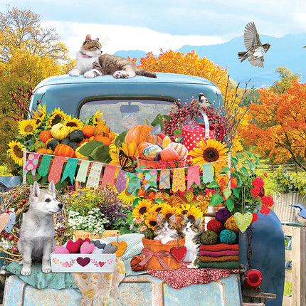 CT Cobble Autumn Country Truck | 500 Pieces 