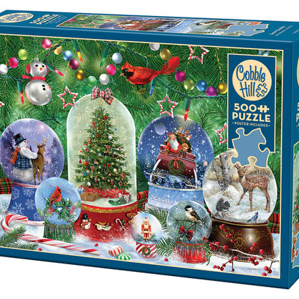 CT Cobble Snow Globes | 500 Piece Puzzle 