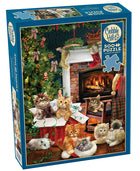 CT Cobble Hill Christmas Kittens | 500 Piece