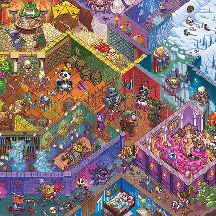 C-T Cobble Dungeon Run | 500 Piece