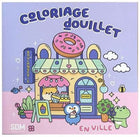 Coloriage douillet en ville
