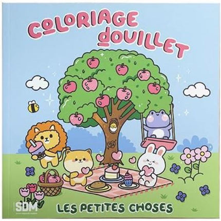 Cozy coloring of little things